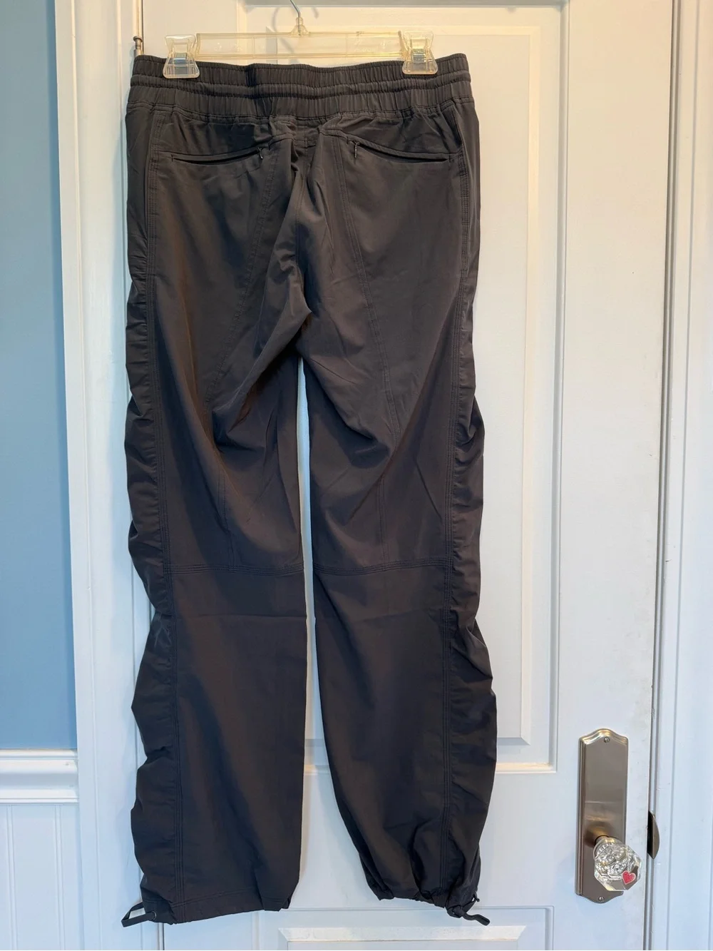 Athleta La Viva Gray Drawstring Jogger Pants